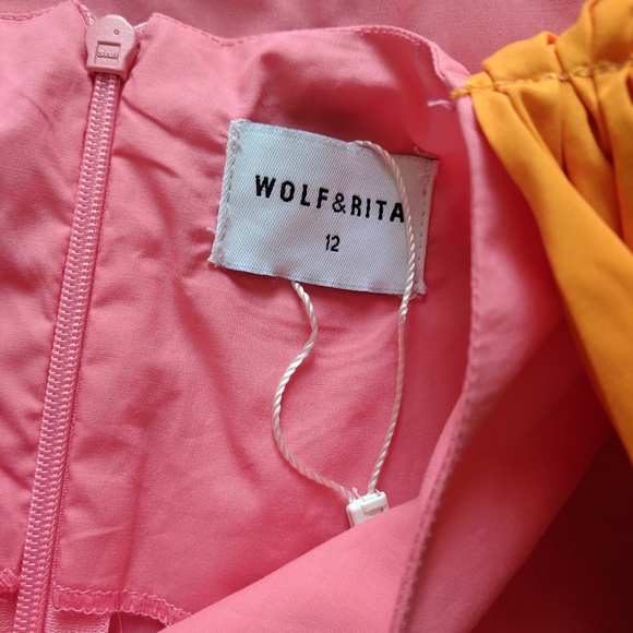 WOLF & RITA - Girls Adelia Pink Sash Blouse NWOT - Picture 10 of 11